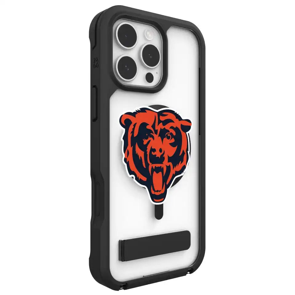 Chicago Bears Rainier Snap for MagSafe Phone Case with Stand - Logo