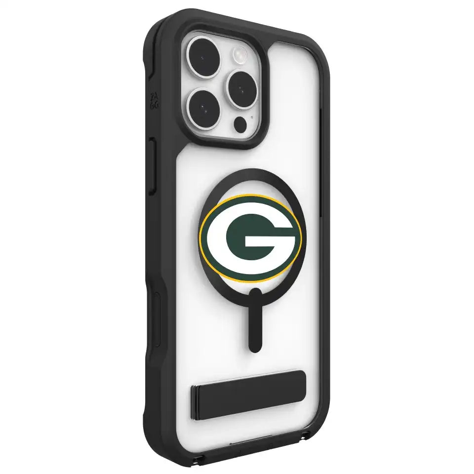 Green Bay Packers Rainier Snap for MagSafe Phone Case with Stand - Logo