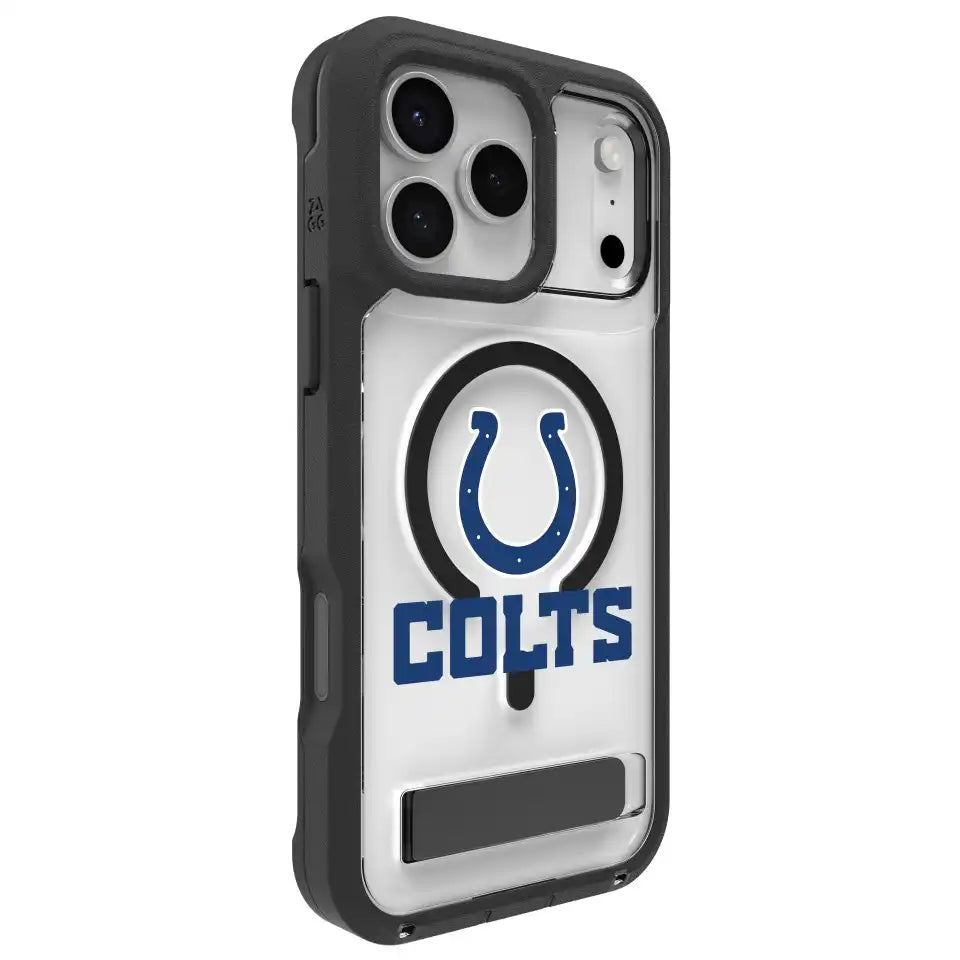 Indianapolis Colts Rainier Snap for MagSafe Phone Case with Stand - Logo