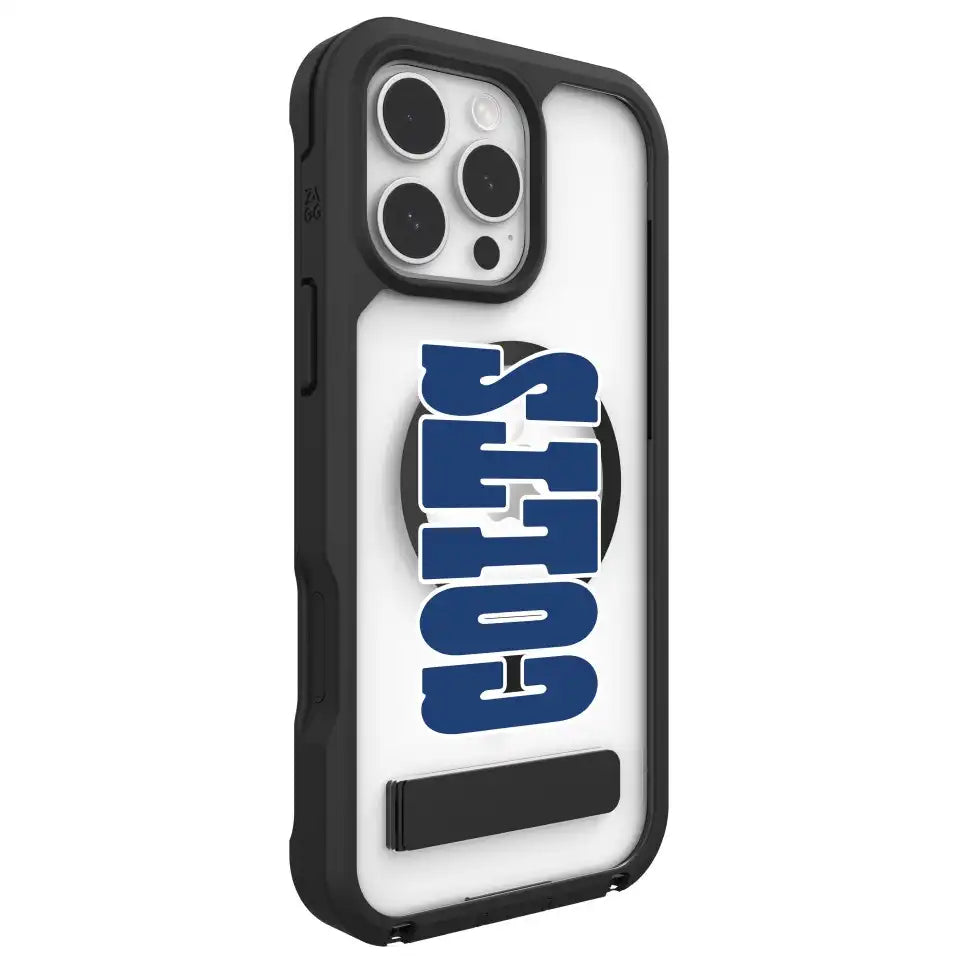 Indianapolis Colts Rainier Snap for MagSafe Phone Case with Stand - Colts Bold