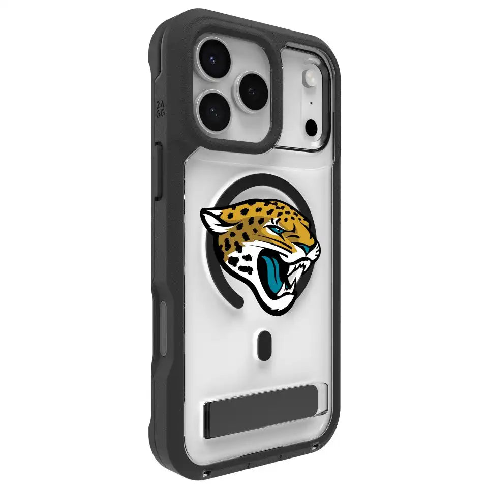 Jacksonville Jaguars Rainier Snap for MagSafe Phone Case with Stand - Logo