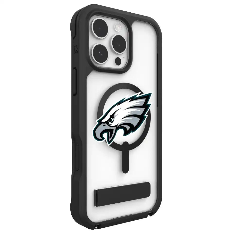 Philadelphia Eagles Rainier Snap for MagSafe Phone Case with Stand - Logo