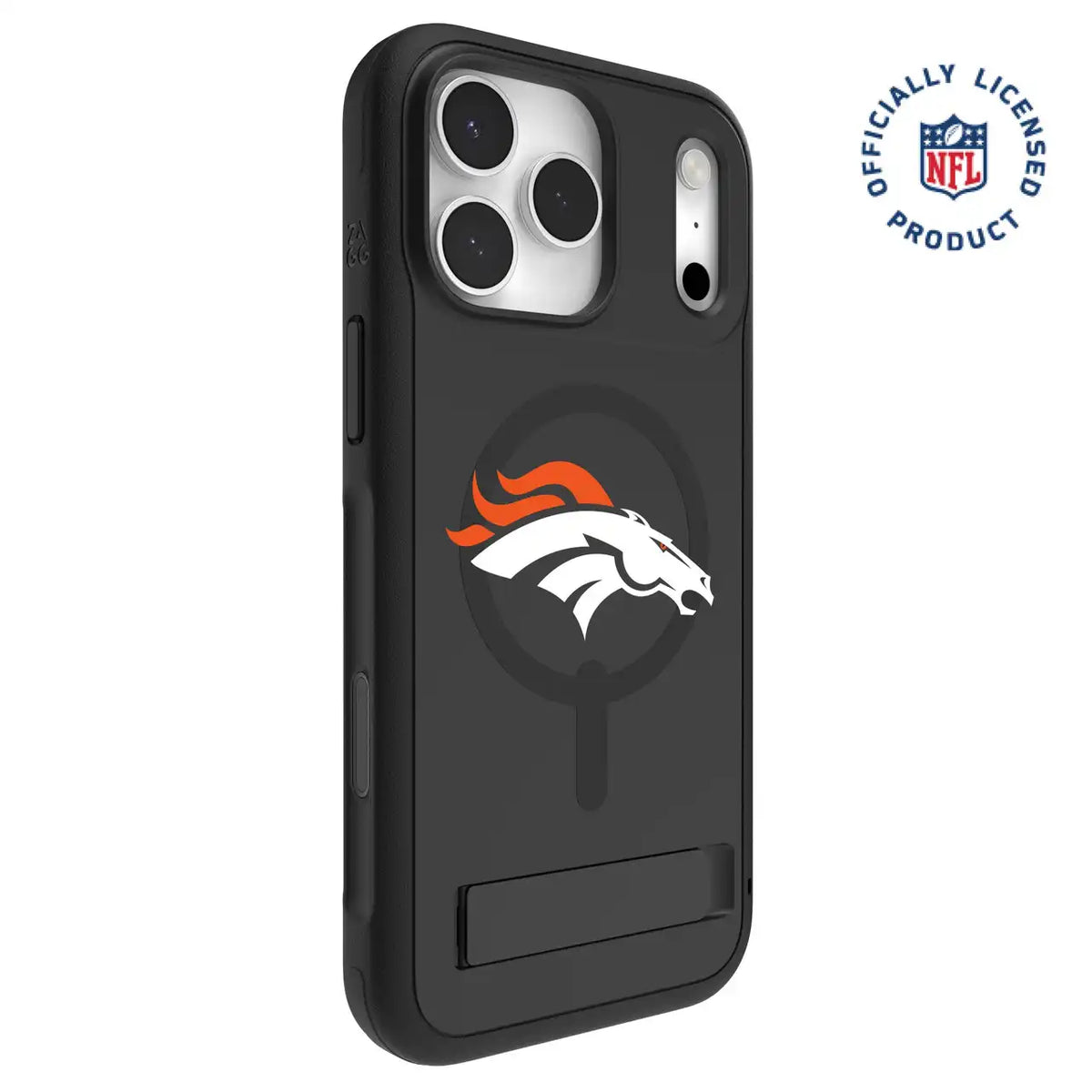 Denver Broncos Sedona Snap for MagSafe Phone Case with Stand - Logo