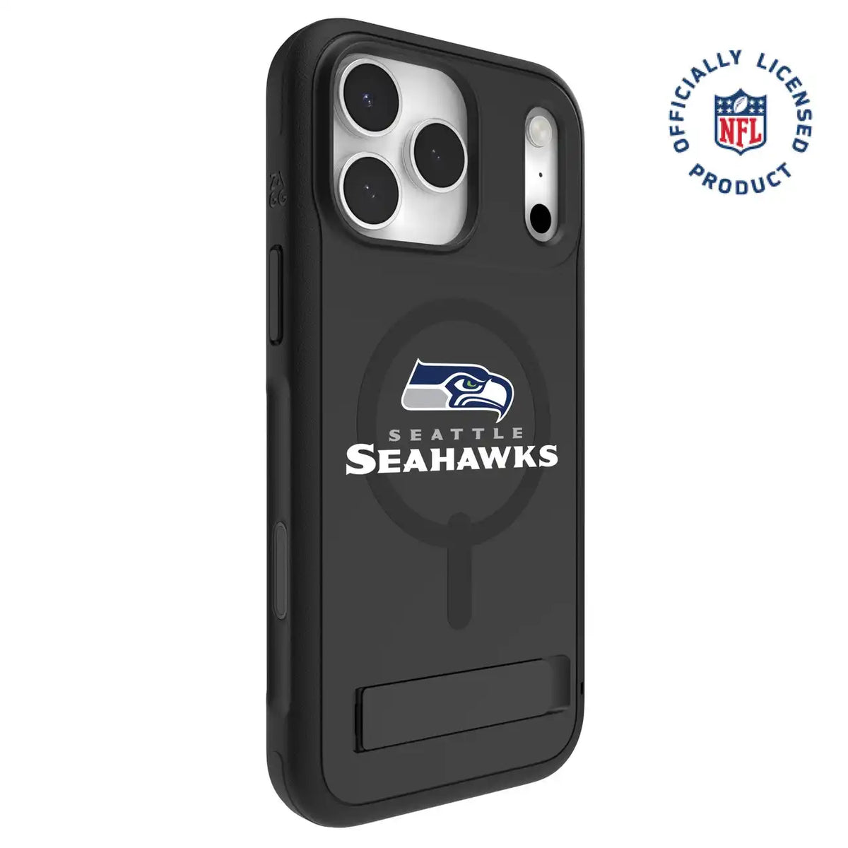 Seattle Seahawks Sedona Snap for MagSafe Phone Case with Stand - Logo